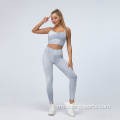 Women&#39;s Yoga သည်စိတ်ကြိုက်လိုဂို Seamless Yoga Set